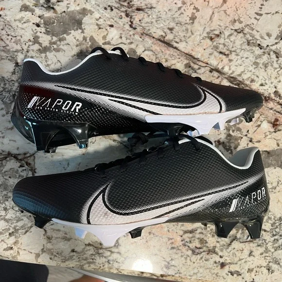 NEW Black Nike Vapor Edge Speed 360 Football Cleats CD0082